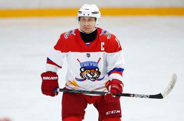 Po raz ostatni Władimir Putin zagrał w meczu hokejowym w Soczi w roku 2020