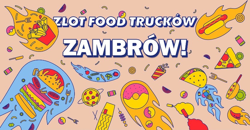 Zlot food trucków w Zambrowie. Mamy vouchery!