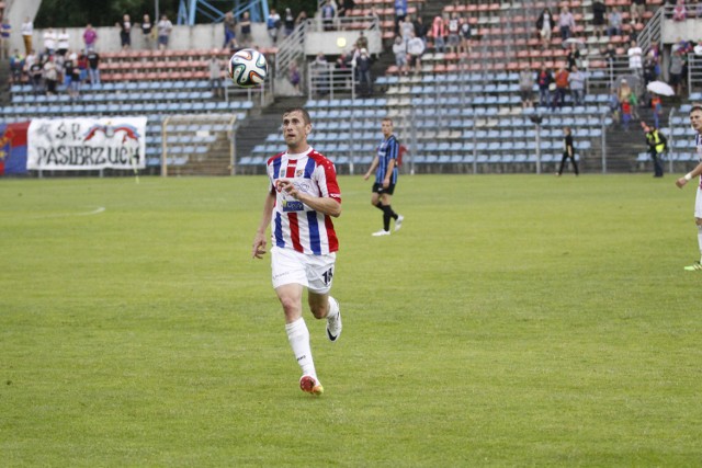 Nowy nabytek Stali - Krzysztof Gancarczyk poprzednie dwa sezony spędził w Odrze Opole.
