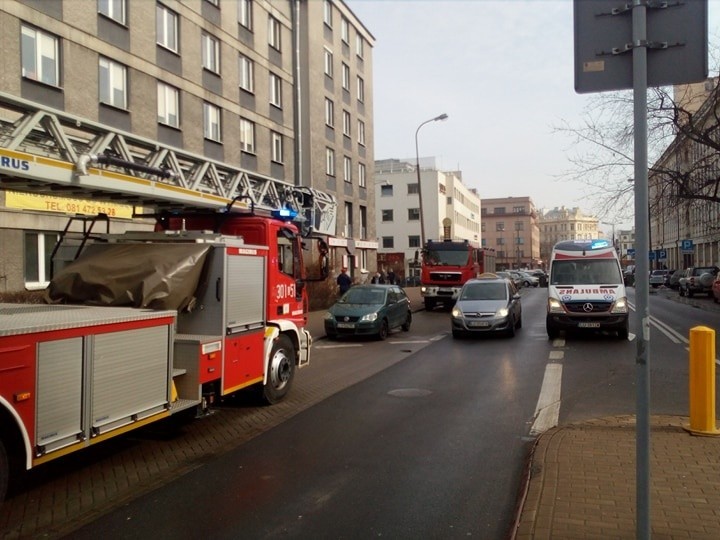 Akcja policji przy ul. Okopowej w Lublinie. Co się stało? (ZDJĘCIA)