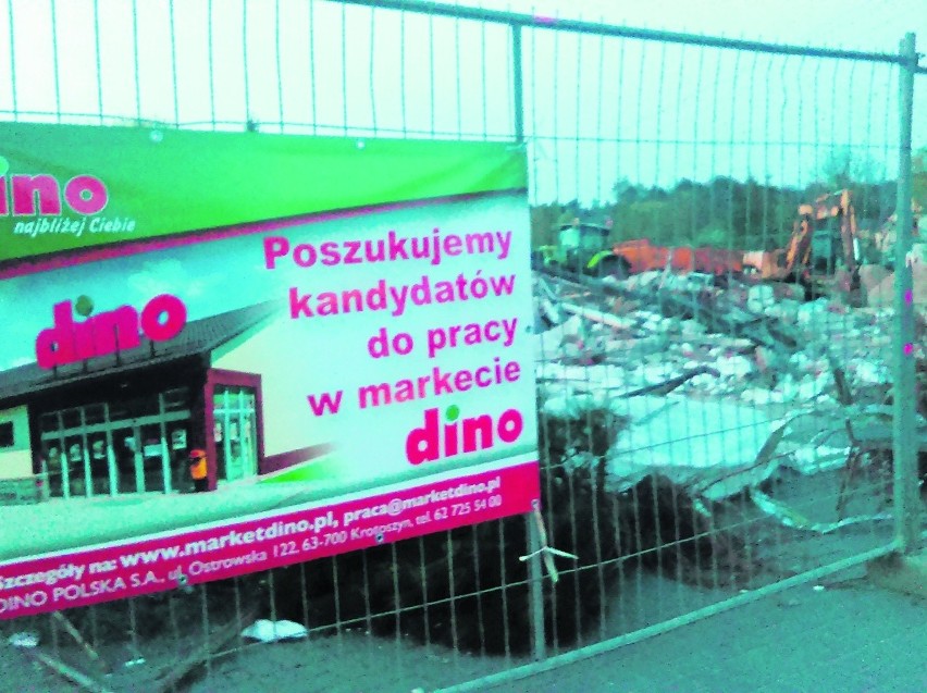 Wągrowiec: Budują nowy market w Skokach