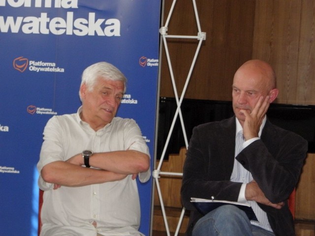 Leszek Redzimski (z prawej) uważa, że to dobry ruch partii