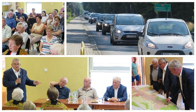 Minister infrastruktury Andrzej Adamczyk spotkał się z mieszkańcami Grodźca w gminie Ozimek. Mieszkańcy od kilku dekad domagają się wybudowania obwodnicy miejscowości.