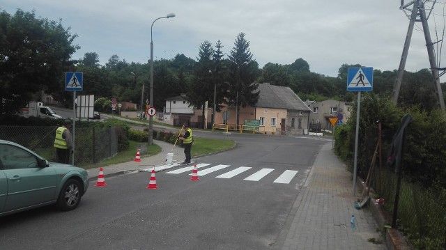 Jest nowa organizacja ruchu przy wyjeździe ze starówki w Golubiu-Dobrzyniu