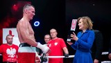 Kulisy wygranej Mateusza Masternaka na gali Suzuki Boxing Night w Kielcach w obiektywie. Nagrodę wręczyła wiceminister sportu [ZDJĘCIA]