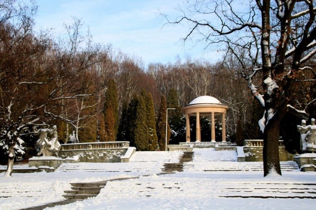 Zima w Parku Śląskim