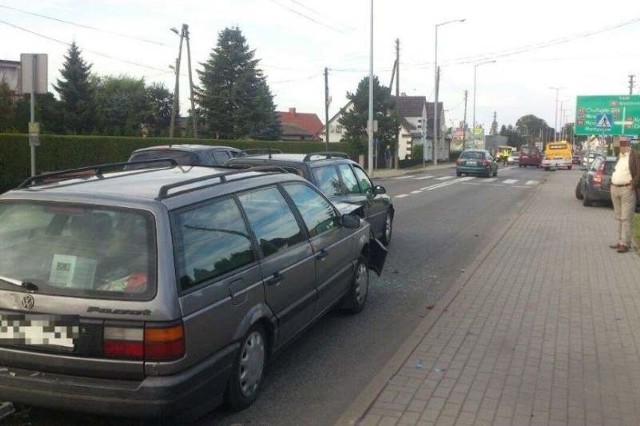 Do zderzenia doszło około 17.15 na ul. Oleskiej w Opolu.