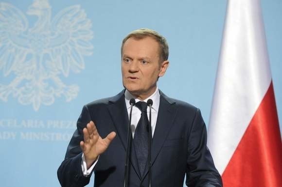 Gdyby wybory odbyły się w pierwszej połowie maja, PO uzyskałaby 25 proc. głosów. Na zdjęciu premier Donald Tusk.