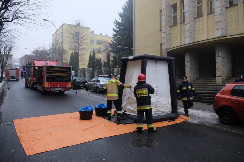 W Przemyślu do Sądu Okręgowego trafiła przesyłka z podejrzaną substancją 