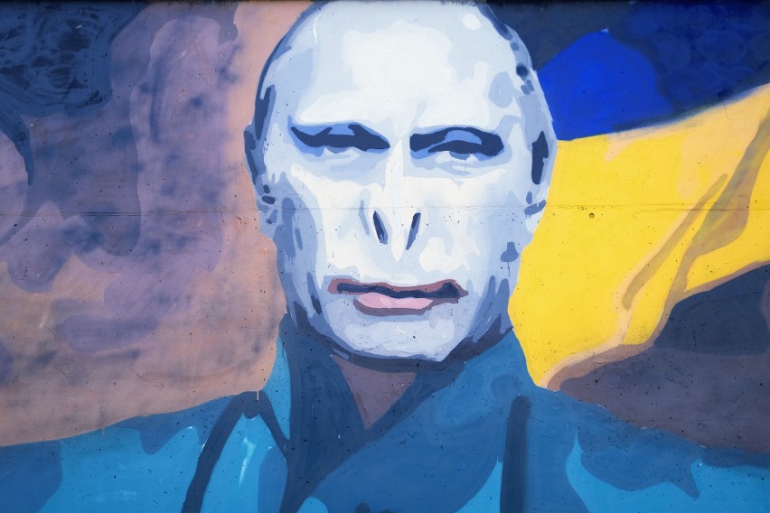 Putin Voldemort. Nowy mural powstał na Wildzie....