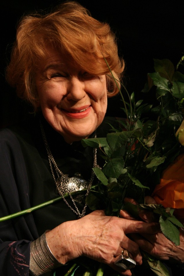 Marta Stebnicka zachwycała publiczność w Jamie Michalika, czarowała piosenką, zagrała dziesiątki ról w Starym Teatrze