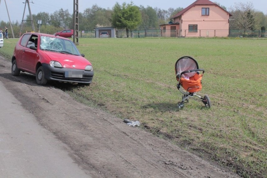 Wypadek w Jastrzębiu Zdroju: potrącenie matki z dzieckiem [ZDJĘCIA]