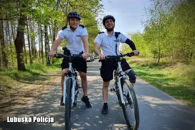 Na nowosolskich drogach, osiedlach i parkach spotkać można policyjne patrole rowerowe