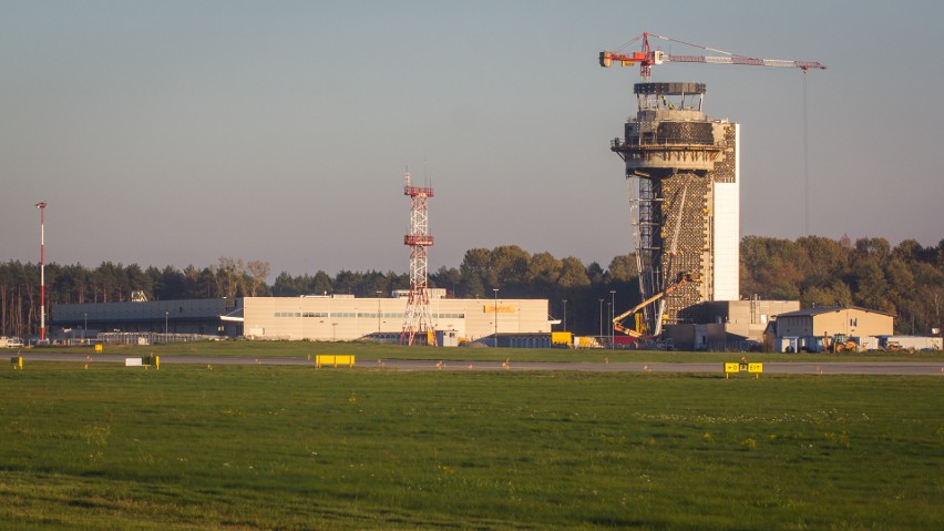 Tak wygląda nowa wieża kontroli lotów w Pyrzowicach