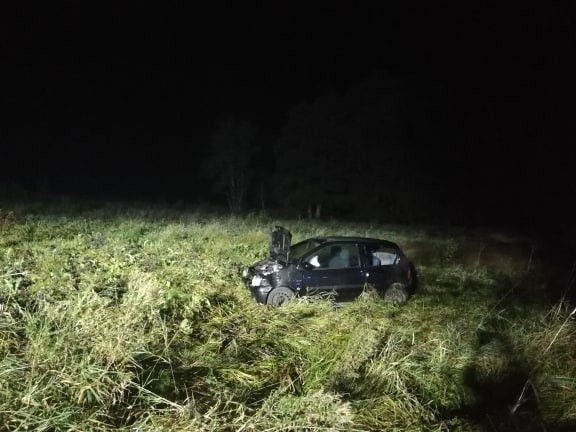 Do zdarzenia doszło na drodze krajowej numer "6" w okolicy zjazdu na Białogard. Samochód osobowy renault zderzył się z dzikiem i dachował. Jedna osoba została ranna w tym zdarzeniu. Zwierzę nie przeżyło. Zobacz także: Świdwin: Wypadek na skrzyżowaniu między miejscowościami Ciechnowo i Jastrzębniki. Autobus zderzył się z osobówką