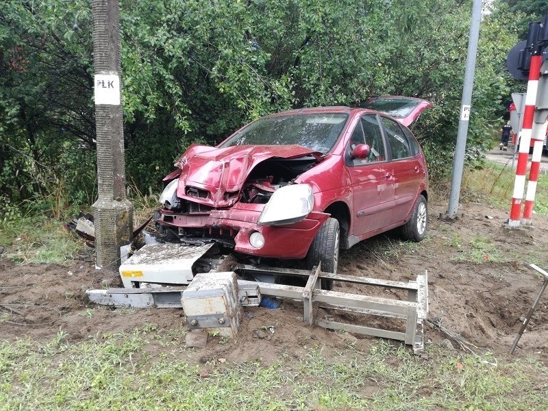 Wypadek w Podborsku w pow. białogardzkim