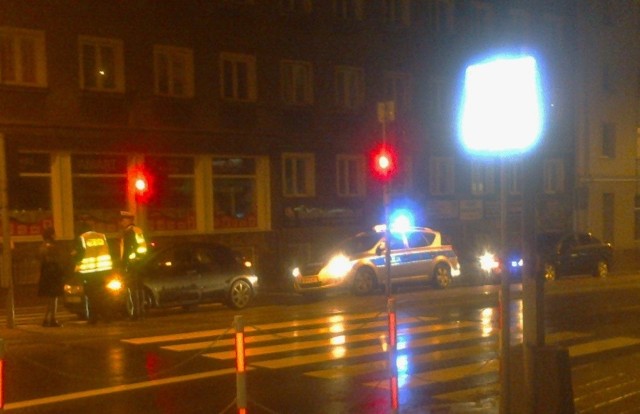 Potrącenie na ulicy Sienkiewicza w Białymstoku