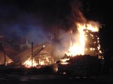 Pleszew: Wielki pożar tartaku w Brudzewku [ZDJĘCIA]
