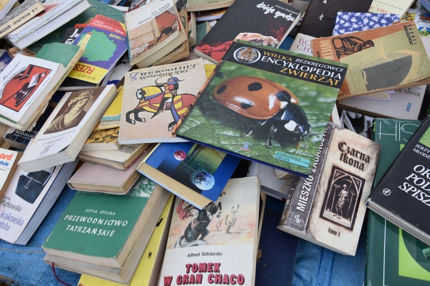 Tysiące książek do sprzedania na giełdzie w Sandomierzu. Od klasyków literatury po największe bestsellery beletrystyki!