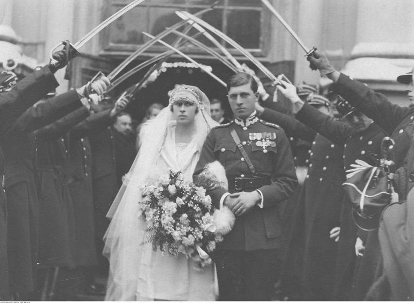 Ślub hrabiego Romana Antoniego Potockiego oraz księżniczki...