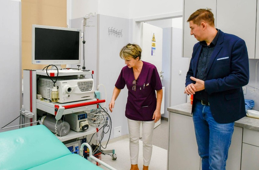 Nowa pracownia endoskopii w szpitalu w Namysłowie.