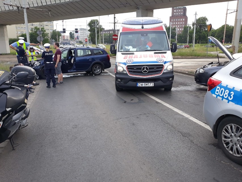 Wypadek na placu Społecznym