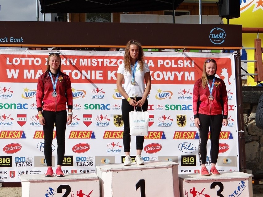 Dorota Moskowicz (Fala Lublin) na najwyższym stopniu podium