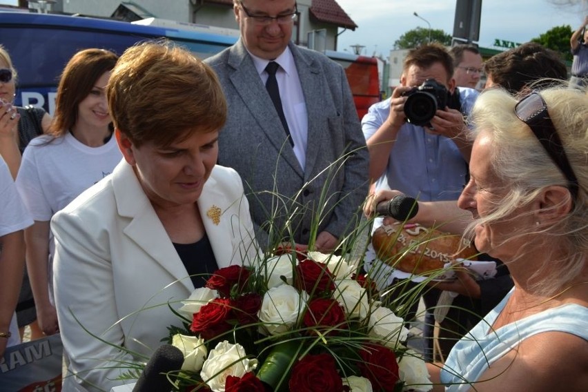 Beata Szydło z PiS odwiedziła Kłobuck