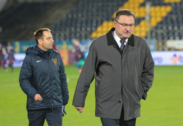 Trener Czesław Michniewicz odetchnął z ulgą po meczu z Lechią Gdańsk.