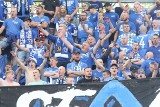 Ponad 800 fanów Ruchu Chorzów dopingowało Niebieskich w Kielcach ZDJĘCIA KIBICÓW