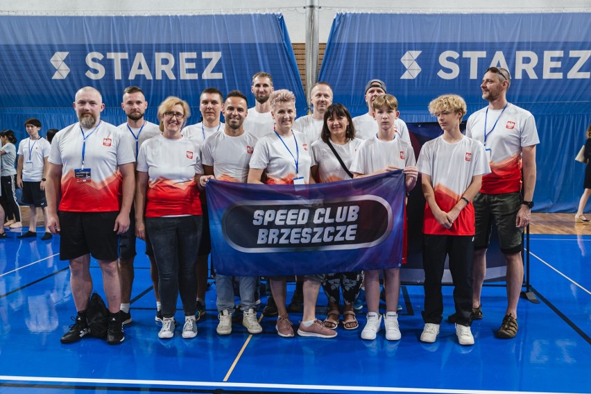 Ekipa Speed Club Brzeszcze podczas mistrzostw świata w Brnie...