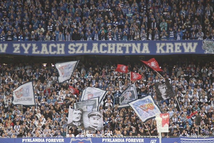 Kibice na meczu Lech - Śląsk (2:1)