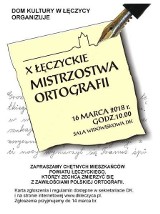 Dyktando w Łęczycy. Weź udział w mistrzostwach ortografii