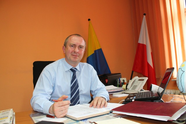 Burmistrz Andrzej Kasiura.