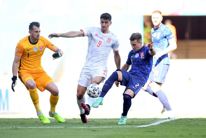 Euro 2020. Słowacja - Hiszpania 0:5 (0:2)