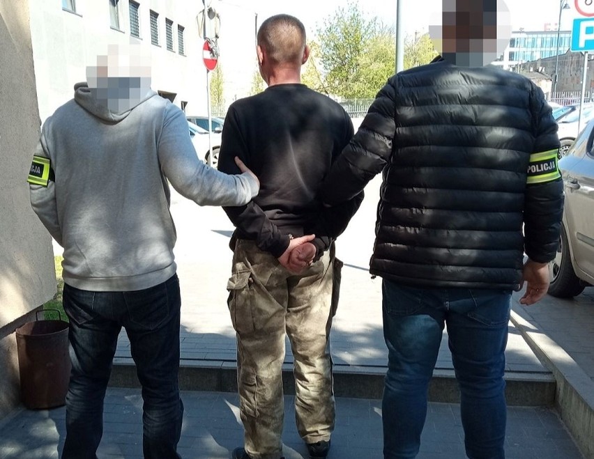 Łódź: kolejny, narkotykowy diler w rękach policjantów....