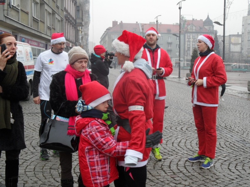 Bieg świętych Mikołajów Bytom