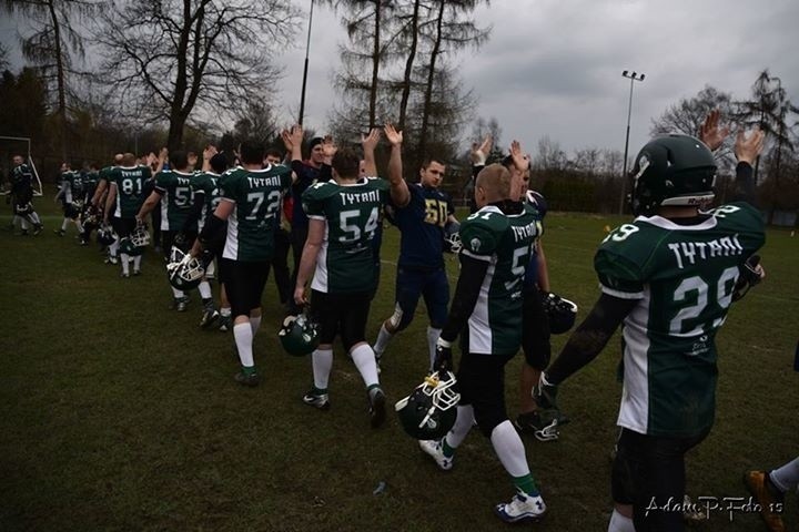 PLFA I. Królowie rozgromili Tytanów na inaugurację