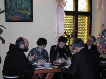 W kawiarence "U Mnicha" spotkali się inicjatorzy VIII Spotkań Ekumenicznych, które zaplanowano na dzień 24 stycznia