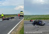 [AKTUALIZACJA] Śmiertelny wypadek w Kurowie. Nie żyje dwoje motocyklistów. Droga została odblokowana