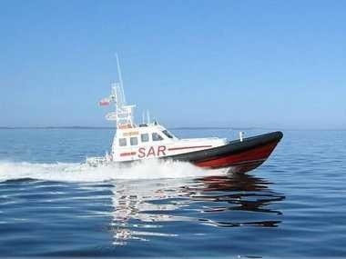 Statek ratowniczy SAR wyruszył na poszukiwania rybaków.