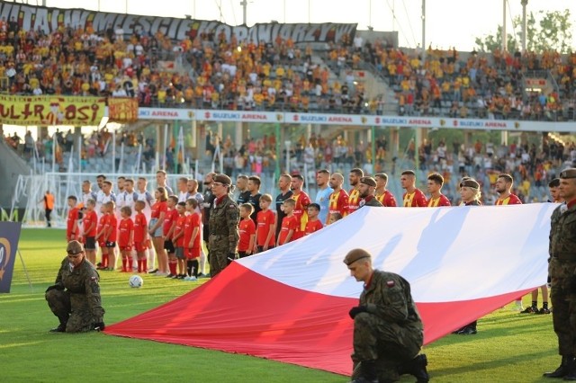 Na meczu Korony Kielce z Jagiellonią Białystok będzie patriotyczna oprawa. Będą przedstawiciele 10. Świętokrzyskiej Brygady Obrony Terytorialnej.