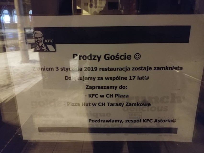 KFC i Pizza Hut wyprowadziły się z Astorii przy al. Racławickich w Lublinie. Kto będzie nowym najemcą?