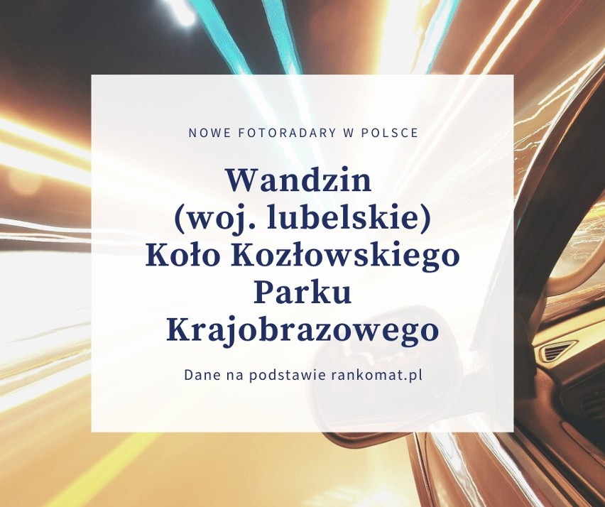 Nowe fotoradary na drogach w Polsce. Zobacz, gdzie się pojawią. Na liście także miasto z regionu