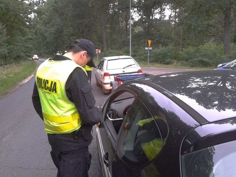 Policjanci z zielonogórskiej drogówki pojawili się na ul....