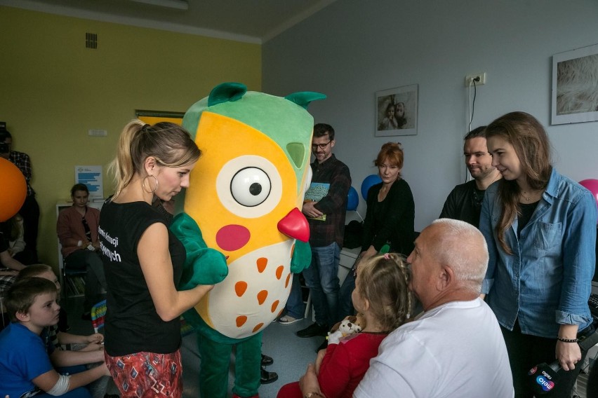 Otwarcie biblioteki w szpitalu im. Żeromskiego