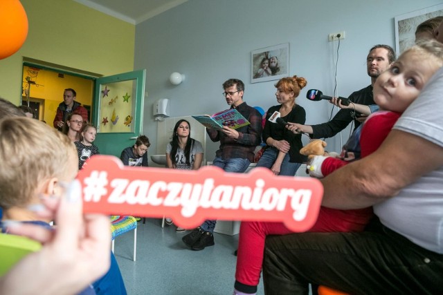 Otwarcie biblioteki w szpitalu im. Żeromskiego