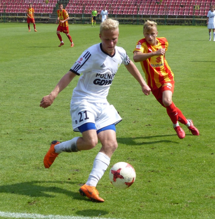 Świetna passa Korony Kielce w Centralnej Lidze Juniorów. Wygrała z Arką 2:1 [DUŻO ZDJĘĆ]