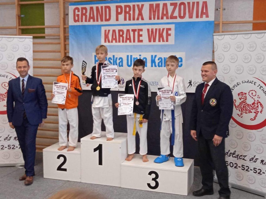 Grand Prix Mazovia. Medale karateków KK Harasuto Łódź. Zdjęcia