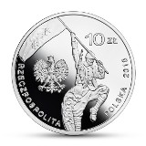 Nowa 10-złotówka na rynku. Upamiętnia 100-lecie czynu zbrojnego Polonii amerykańskiej